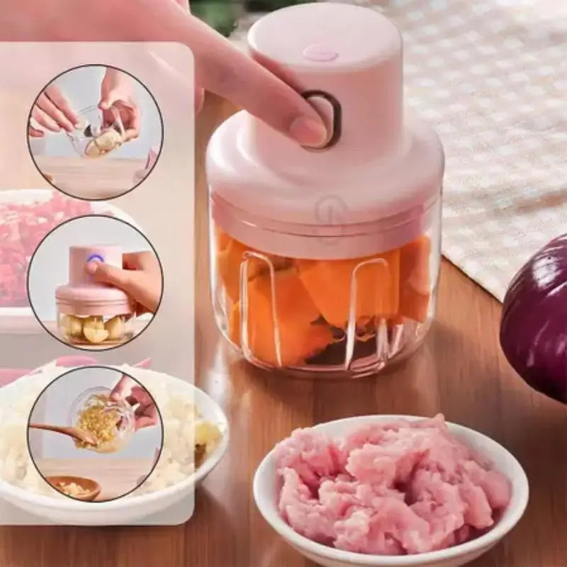 processador recarregável de alimento